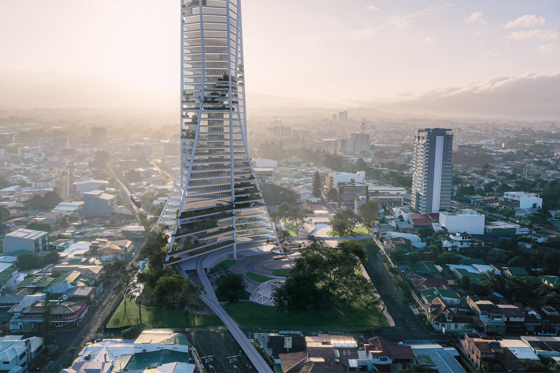 Torre Bici — aerial view